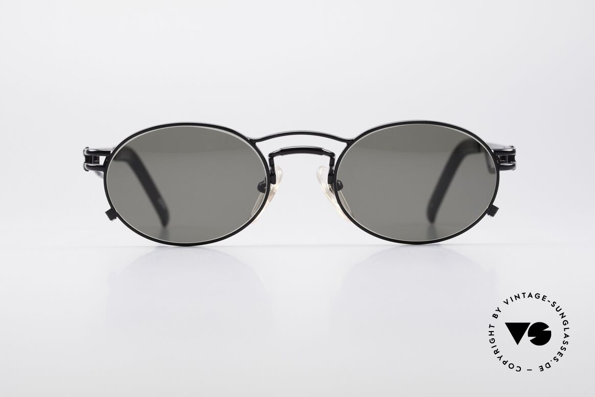 Jean Paul Gaultier 56-3173 Oval Vintage Sunglasses, true vintage 1990's Jean Paul GAULTIER sunglasses, Made for Men and Women