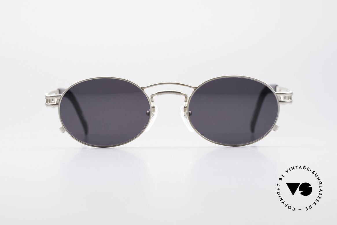 Jean Paul Gaultier 56-3173 Oval Designer Sunglasses, true vintage 1990's Jean Paul GAULTIER sunglasses, Made for Men and Women