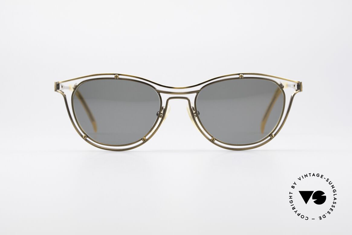 Jean Paul Gaultier 56-2176 Rare Designer Sunglasses, spectacular Jean Paul GAULTIER designer shades, Made for Men and Women