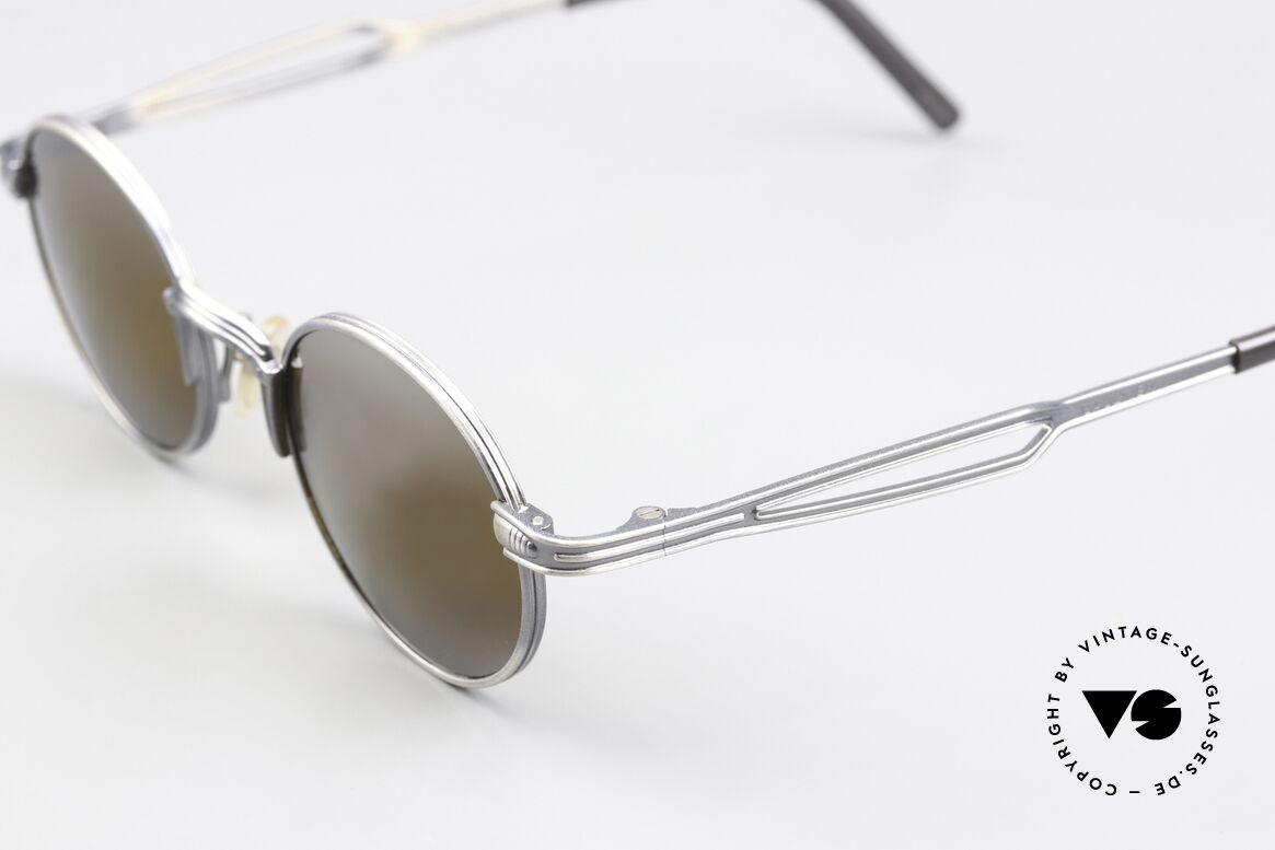 Jean Paul Gaultier 55-7107 Double Gradient Mirrored Lens, real designer piece in TOP quality (made in Japan), Made for Men and Women