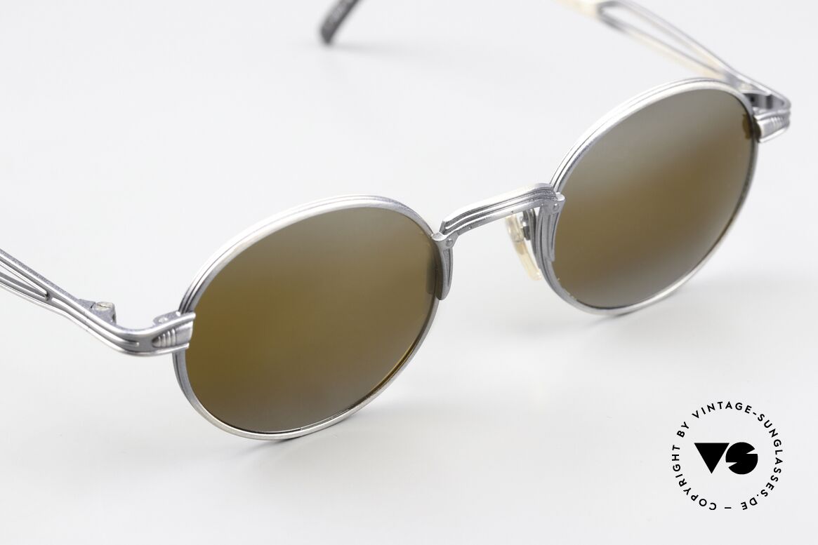 Jean Paul Gaultier 55-7107 Double Gradient Mirrored Lens, unworn (like all our vintage GAULTIER sunglasses), Made for Men and Women