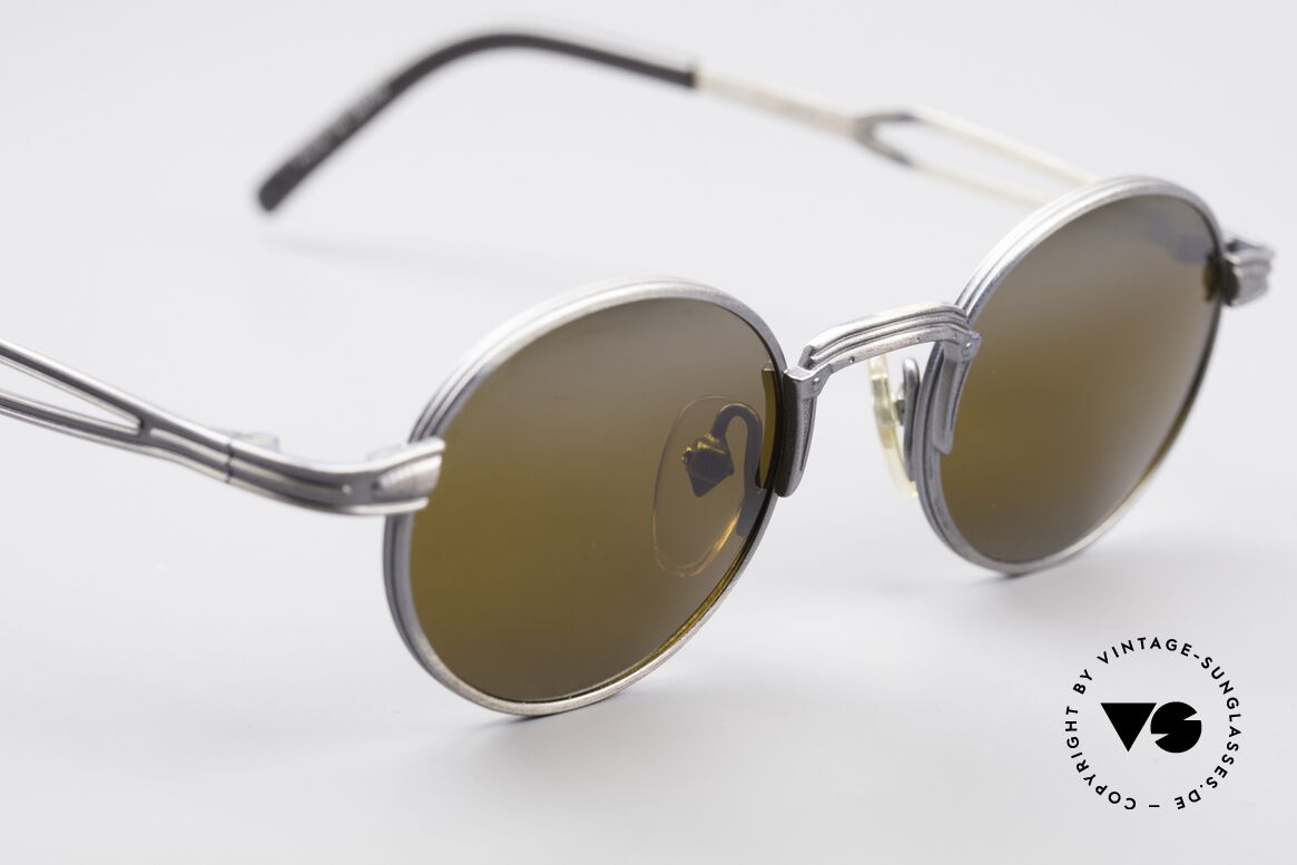 Jean Paul Gaultier 55-7107 Double Gradient Mirrored Lens, unworn (like all our vintage GAULTIER sunglasses), Made for Men and Women