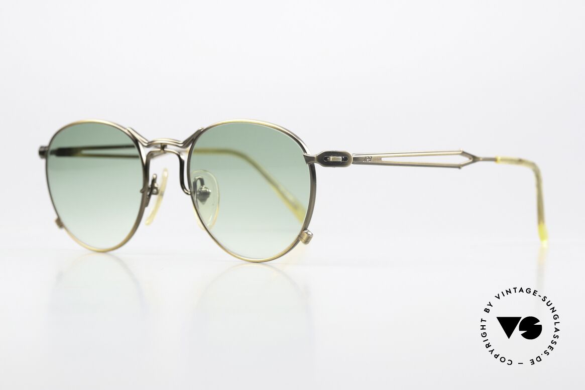 Jean Paul Gaultier 55-2177 True Vintage Smoke Gold, also called by Gaultier: "burnt gold" or "antique gold", Made for Men and Women