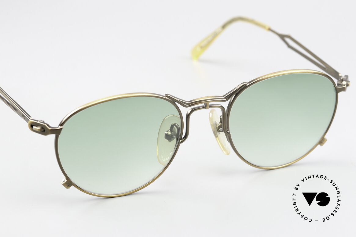 Jean Paul Gaultier 55-2177 True Vintage Smoke Gold, designer frame, size 49/19, top-notch quality from 1996, Made for Men and Women