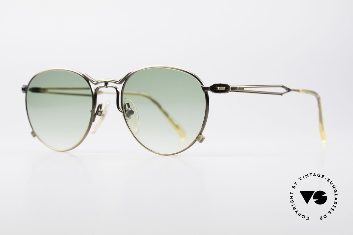 Jean Paul Gaultier 55-2177 True Vintage No Retro Frame, also called by Gaultier: "burnt gold" or "antique gold", Made for Men and Women