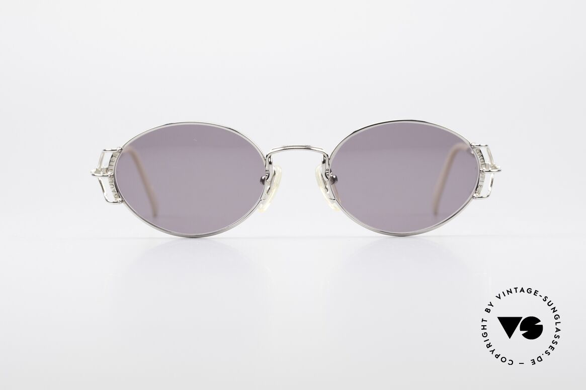 Jean Paul Gaultier 55-6104 Similar To The Tupac JPG Model, oval 90's designer sunglasses by Jean Paul GAULTIER, Made for Men and Women