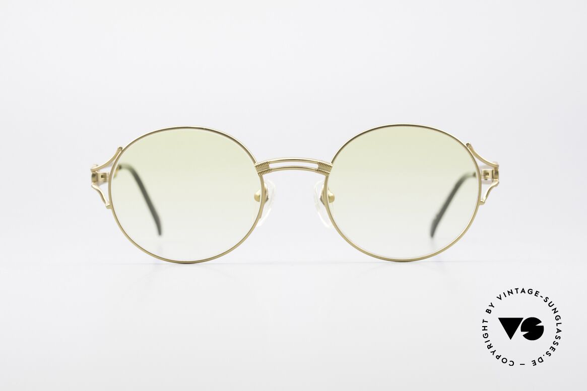 Jean Paul Gaultier 57-6102 Tupac All Eyez On Me Glasses, round vintage designer glasses by Jean Paul Gaultier, Made for Men and Women Jean Paul Gaultier 57-6102 Tupac All Eyez On Me Glasses, round vintage designer glasses by Jean Paul Gaultier, Made for Men and Women