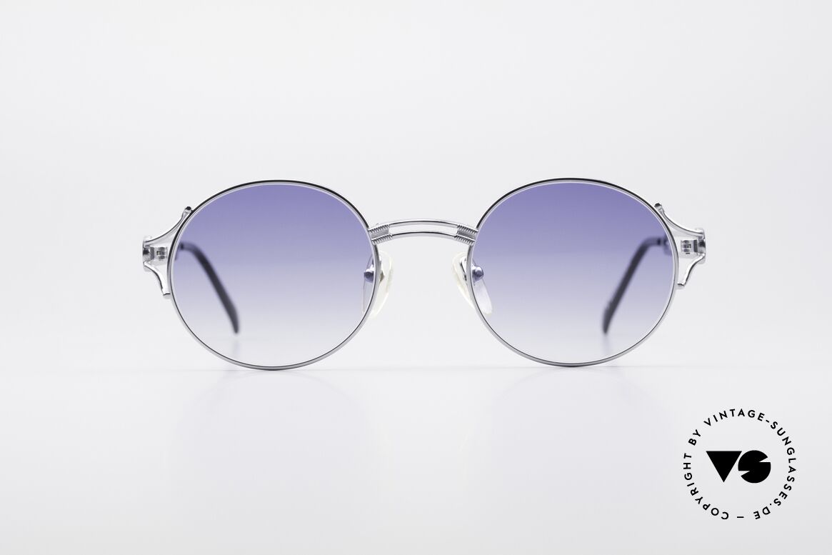 Jean Paul Gaultier 57-6102 Round 90's Designer Glasses, round vintage designer sunglasses by Jean Paul Gaultier, Made for Men and Women