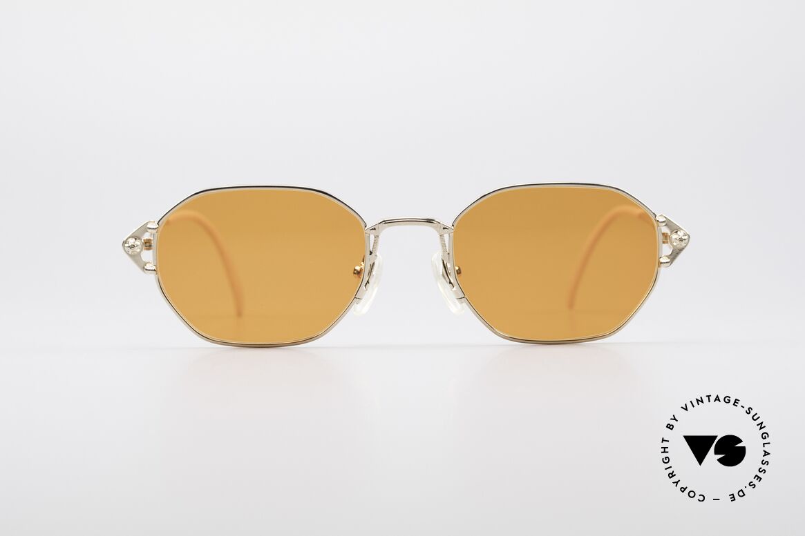 Jean Paul Gaultier 55-6106 Gold Plated JPG Sunglasses, precious Jean Paul Gaultier sunglasses from app. 1994, Made for Men and Women Jean Paul Gaultier 55-6106 Gold Plated JPG Sunglasses, precious Jean Paul Gaultier sunglasses from app. 1994, Made for Men and Women