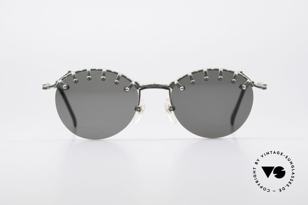 Jean Paul Gaultier 56-5103 Rihanna Vintage Glasses, imaginative vintage Jean Paul GAULTIER sunglasses, Made for Women