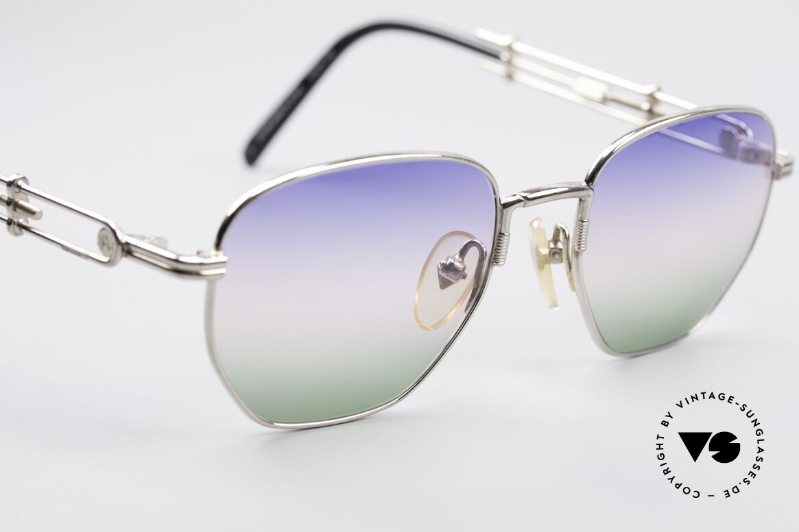 Jean Paul Gaultier 55-4174 Adjustable Vintage Frame, meanwhile, a precious collector's item, worldwide, Made for Men and Women