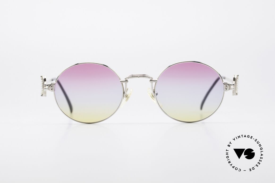 Jean Paul Gaultier 55-5106 Designer Vintage Shades, lightweight frame with many fancy details (check pics!), Made for Men and Women