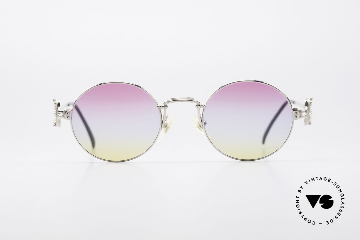 Jean Paul Gaultier 55-5106 Designer Vintage Shades 90's, lightweight frame with many fancy details (check pics!), Made for Men and Women