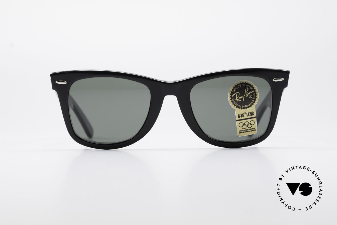 Ray Ban Wayfarer I Blues Brothers Sunglasses, Wayfarer USA sunglasses - the RAY-BAN legend, Made for Men and Women