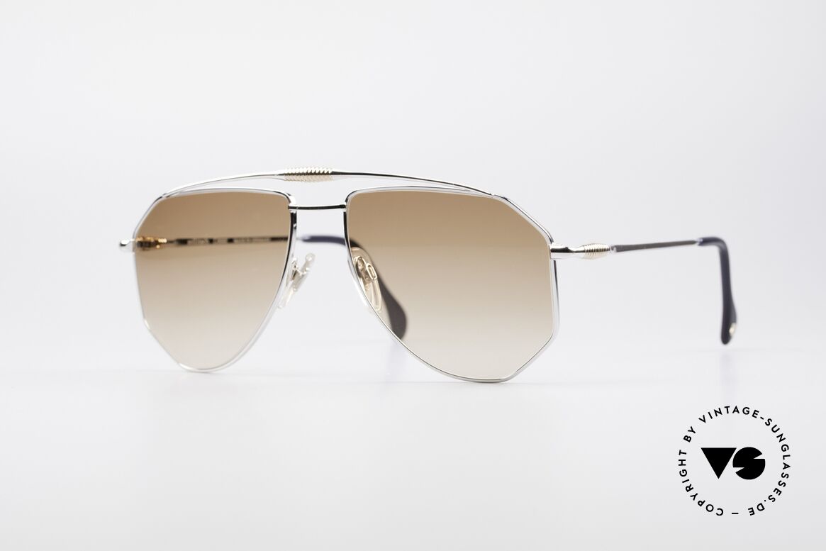 Zollitsch Cadre 120 Large 80's Aviator Shades, vintage Zollitsch designer sunglasses from the late 80's, Made for Men