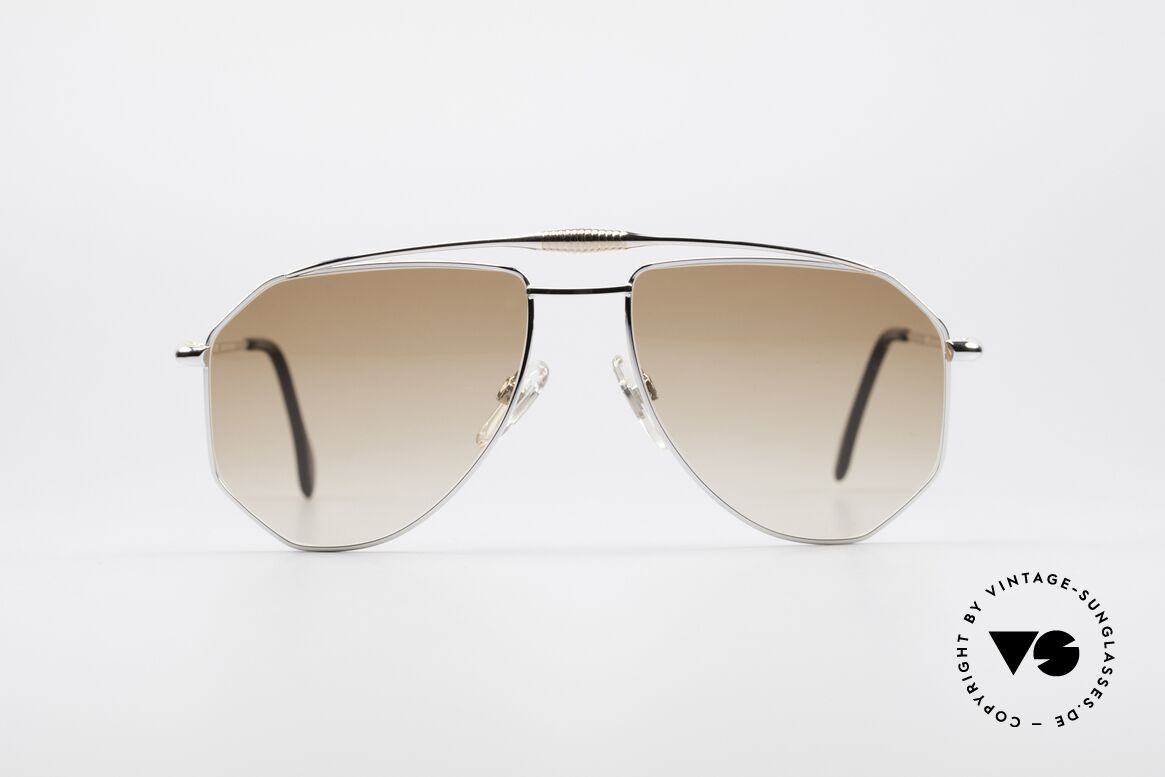 Zollitsch Cadre 120 Large 80's Aviator Shades, distinctive frame for men (outstanding quality, Germany), Made for Men