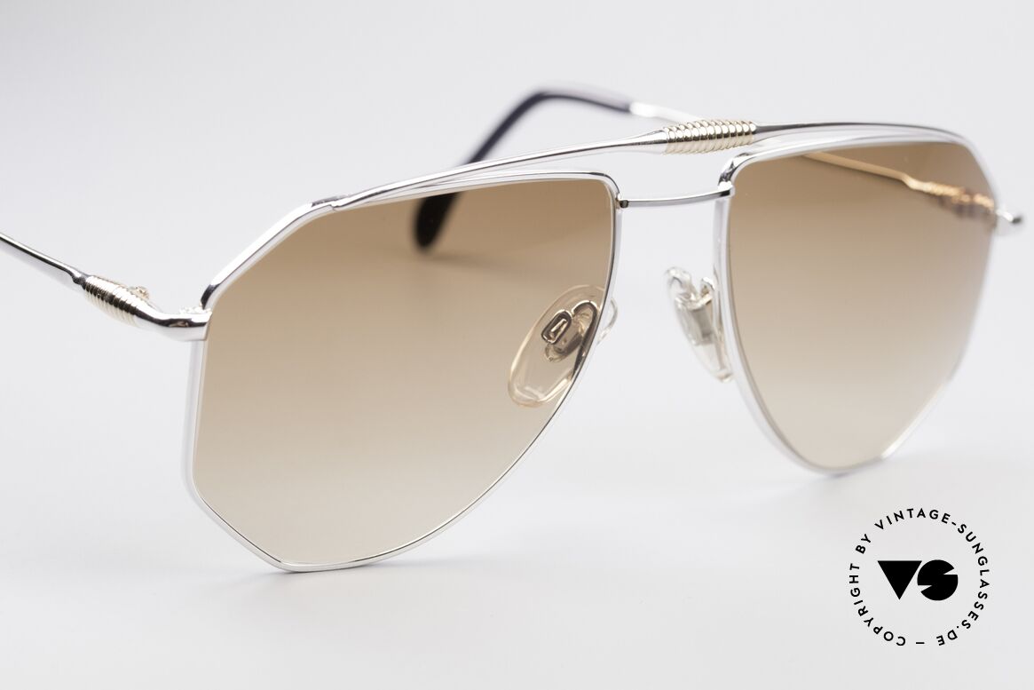 Zollitsch Cadre 120 Large 80's Aviator Shades, NO retro shades, but a 30 years old original, L size 58/18, Made for Men