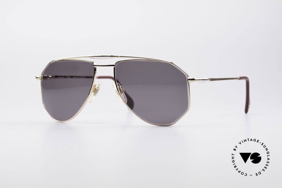 Zollitsch Cadre 120 Medium 80's Aviator Shades, vintage Zollitsch designer sunglasses from the late 80's, Made for Men