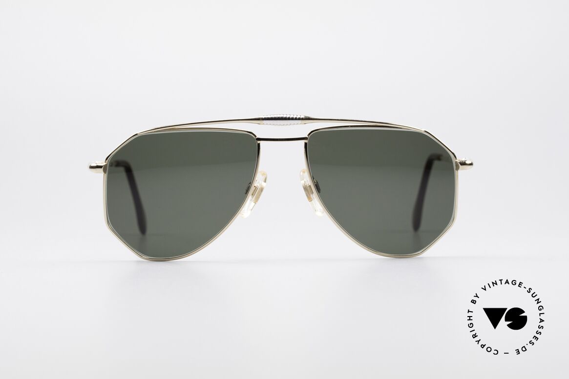 Zollitsch Cadre 120 Medium 80's Aviator Glasses, vintage Zollitsch designer sunglasses from the late 80's, Made for Men