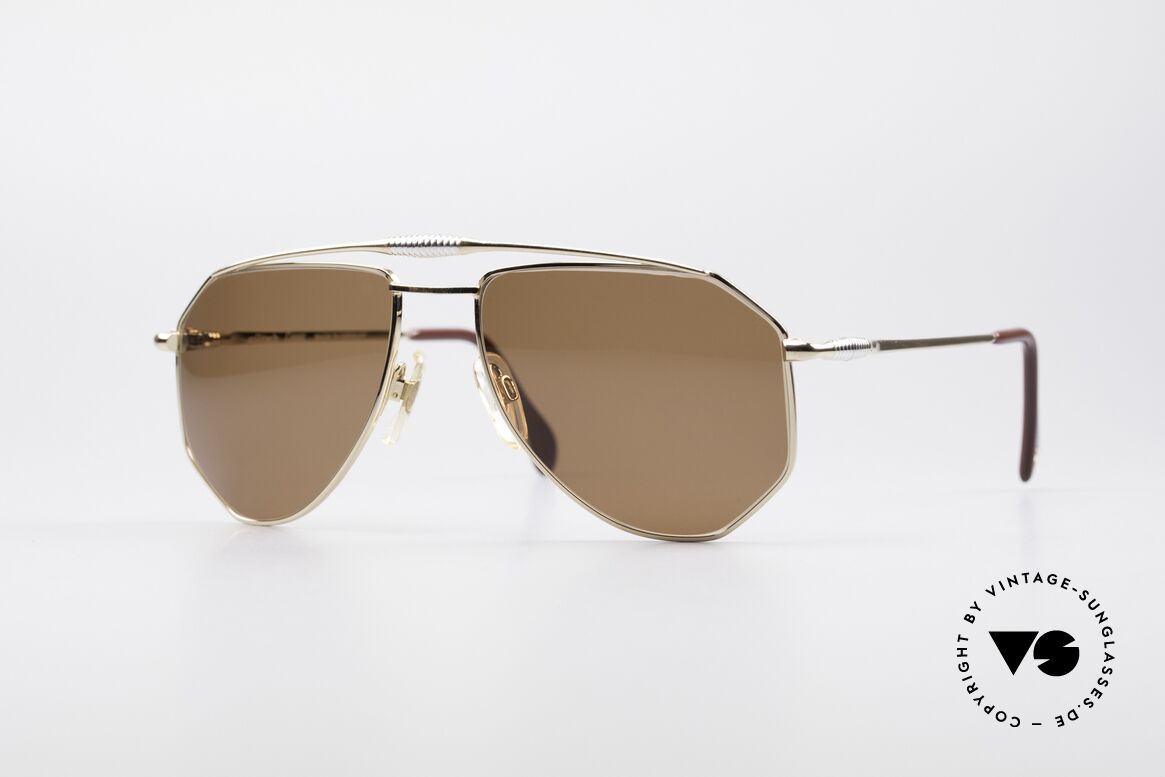 Zollitsch Cadre 120 Medium 80's Sunglasses, vintage Zollitsch designer sunglasses from the late 80's, Made for Men
