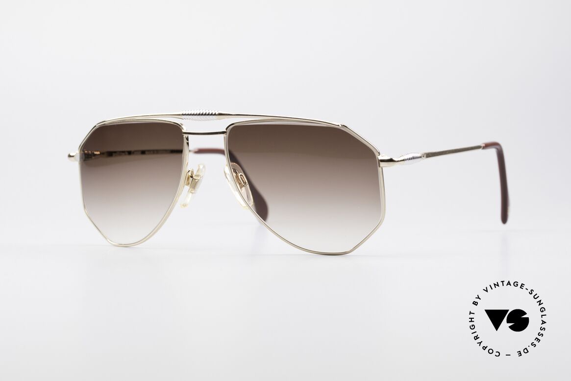 Zollitsch Cadre 120 Medium 80's Vintage Shades, vintage Zollitsch designer sunglasses from the late 80's, Made for Men