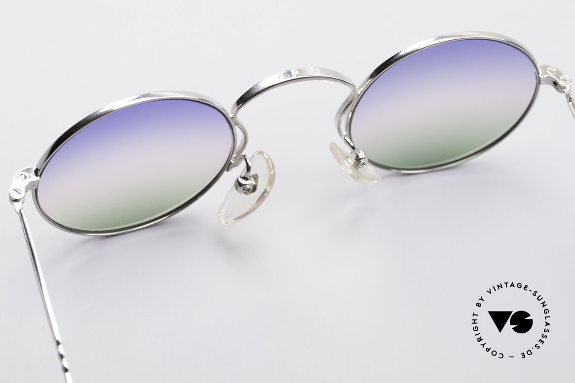 Jean Paul Gaultier 55-0172 Round Designer Sunglasses, NO RETRO shades, but an old J.P. Gaultier original, Made for Men and Women
