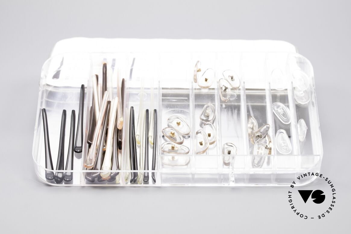 Christian Dior Service Kit Optyl Box Dunhill Dior Porsche, contains: screws, nose pads, temple ends / tips, Made for Men and Women