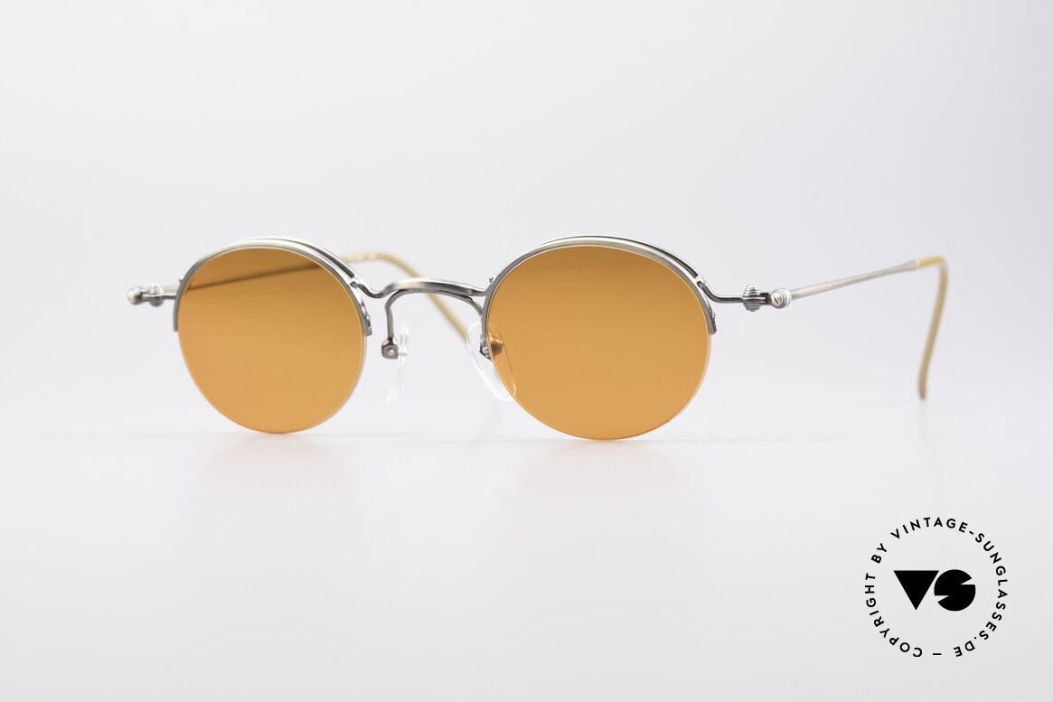 Jean Paul Gaultier 55-7108 Small Vintage Panto Glasses, timeless Jean Paul GAULTIER designer sunglasses, Made for Men and Women
