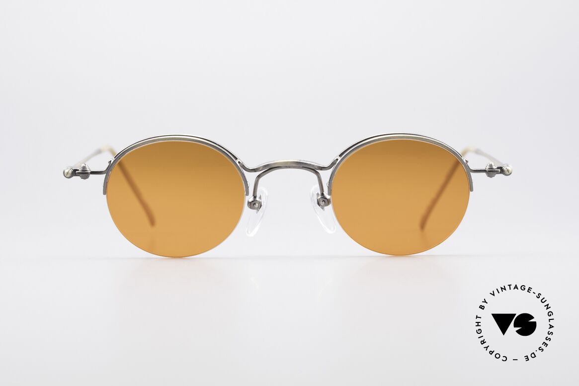 Jean Paul Gaultier 55-7108 Small Vintage Panto Glasses, timeless Jean Paul GAULTIER designer sunglasses, Made for Men and Women