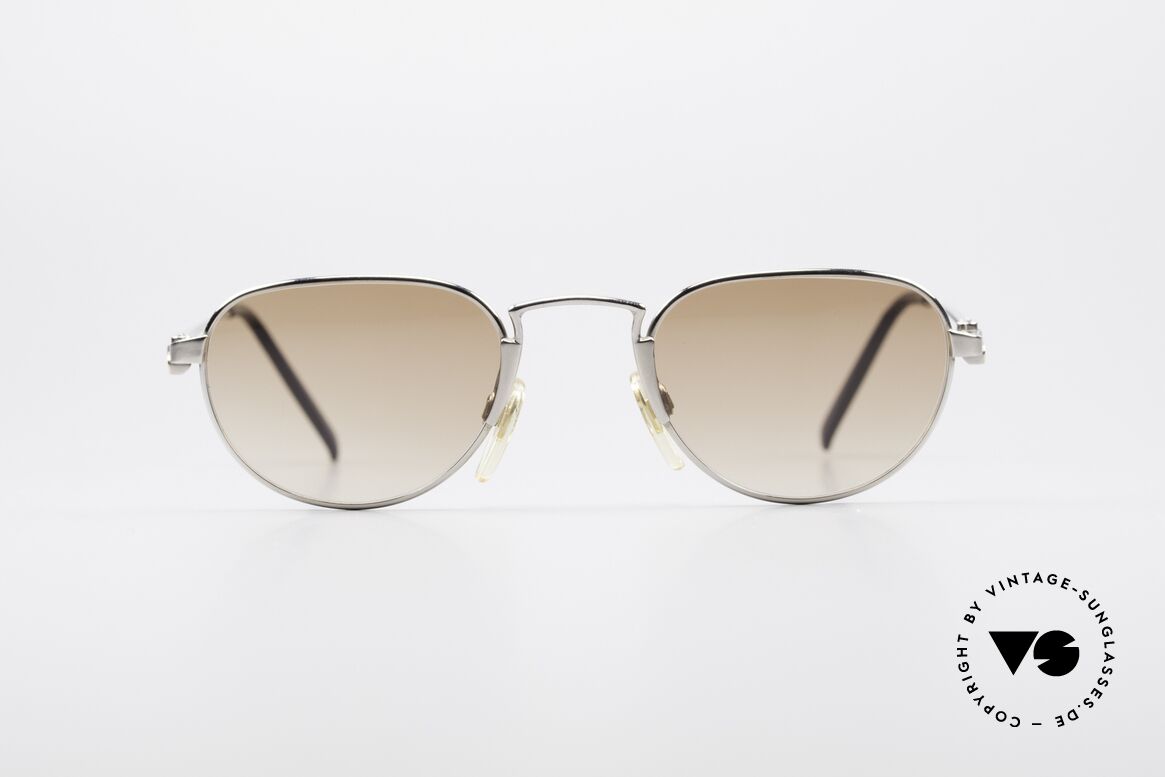 Bugatti EB605 Small Vintage Sunglasses, wispy & leightweight designer sunglasses by Bugatti, Made for Men and Women
