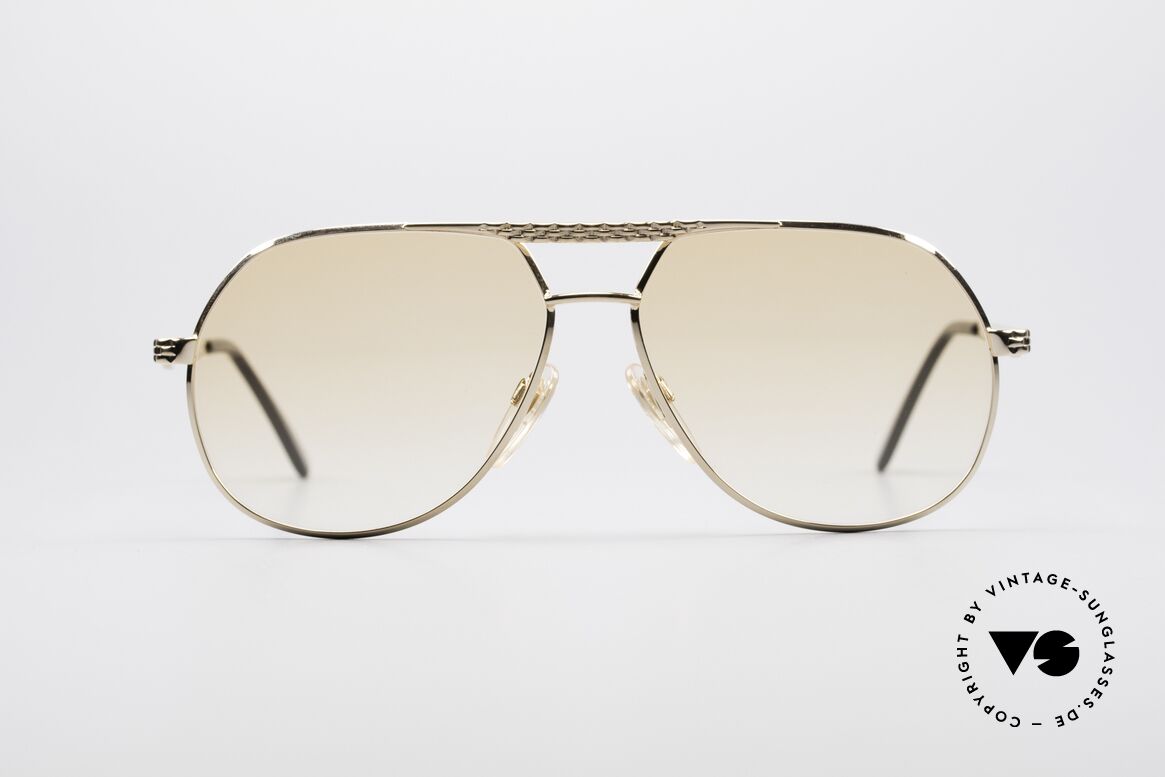 Bugatti EB502 - M Vintage Aviator Glasses, vintage Bugatti designer sunglasses from the mid. 1990's, Made for Men