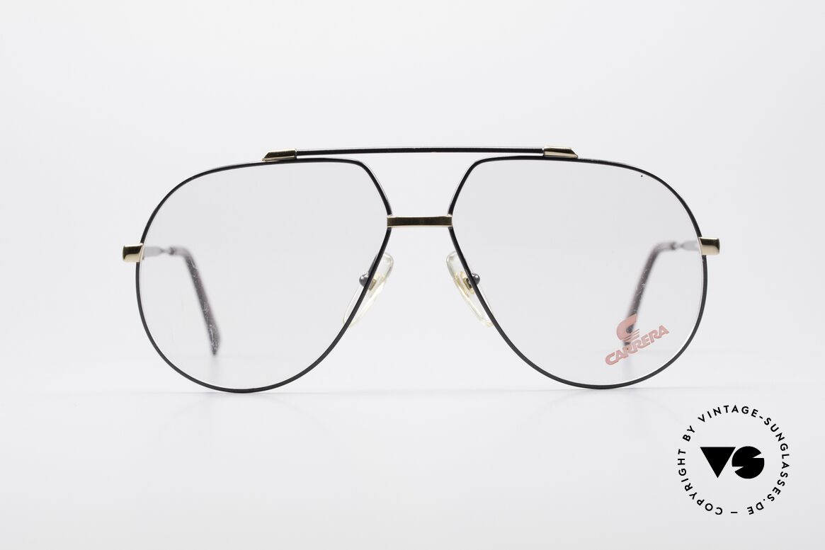 Carrera 5369 Large Vintage Eyeglasses, classic 90's aviator (tear drop shaped) frame design, Made for Men