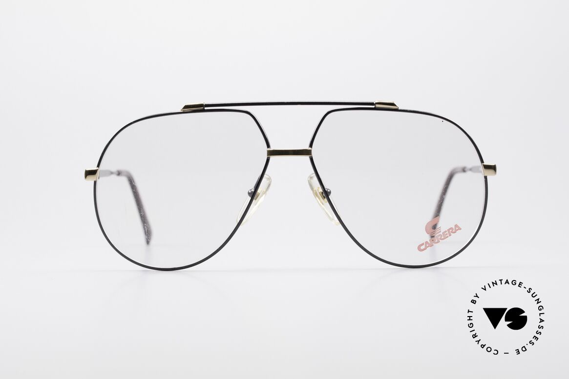 Carrera 5369 Large Vintage Eyeglasses, vintage eyeglasses by CARRERA with double bridge, Made for Men