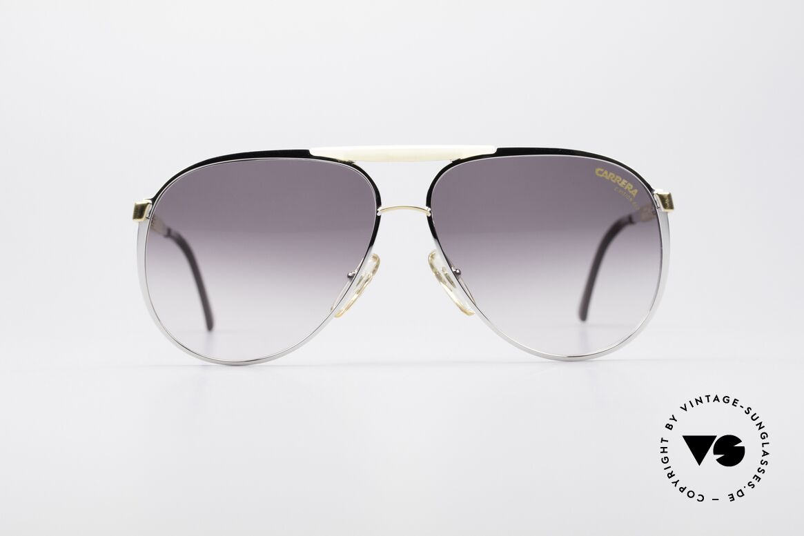 Carrera 5314 - S Adjustable Vario Temples, brilliant 1980's aviator sunglasses by CARRERA, Made for Men and Women