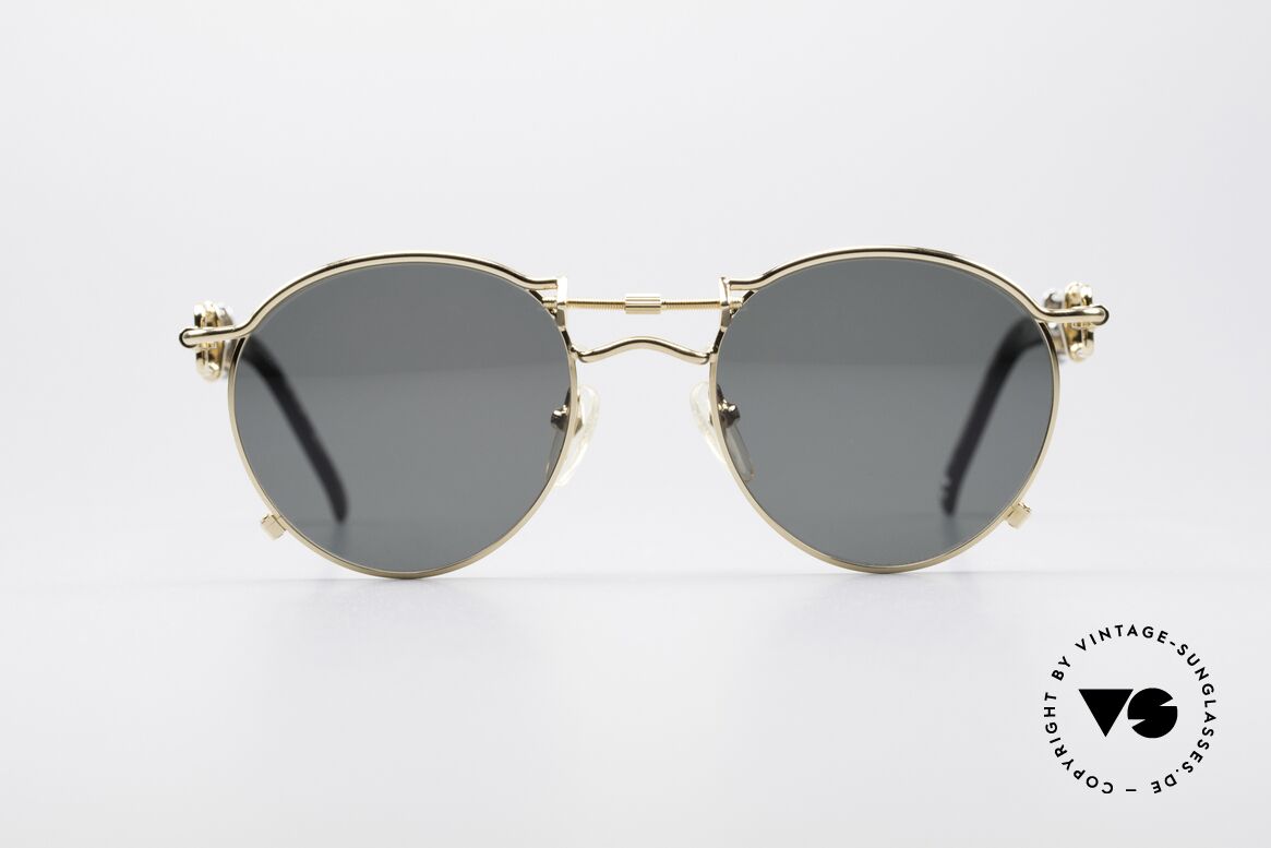 Jean Paul Gaultier 56-0174 Steampunk Sunglasses, rare and unique Jean Paul GAULTIER designer sunglasses, Made for Men and Women