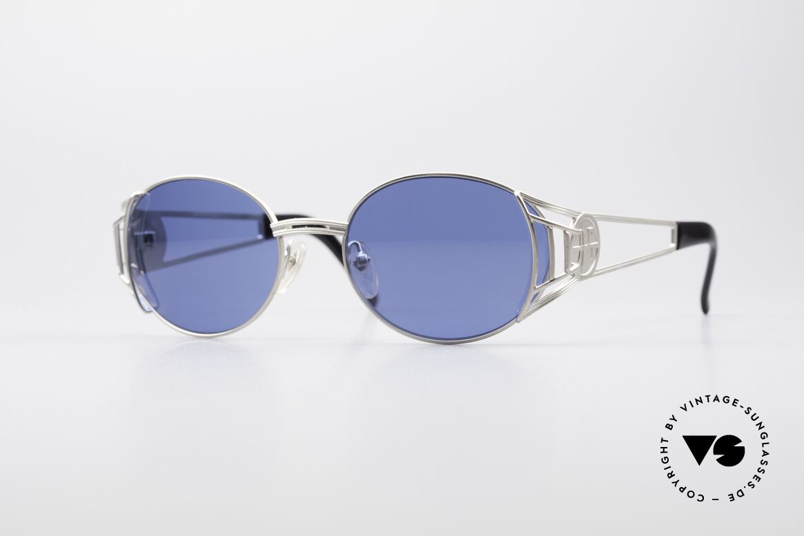 Jean Paul Gaultier 58-6102 Steampunk Sunglasses 90er, valuable and creative Jean Paul Gaultier design, Made for Men and Women