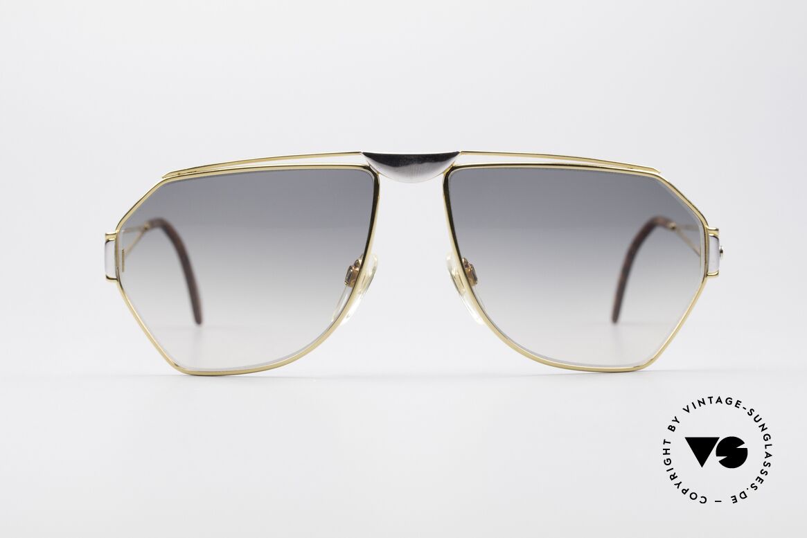 St. Moritz 403 80's Jupiter Sunglasses, designer shades with Jupiter symbol on the left temple, Made for Men