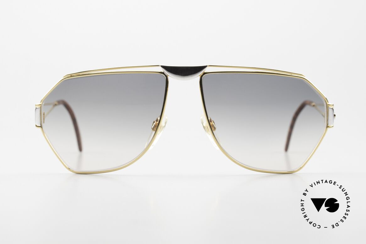 St. Moritz 403 80's Jupiter Sunglasses, designer shades with Jupiter symbol on the left temple, Made for Men