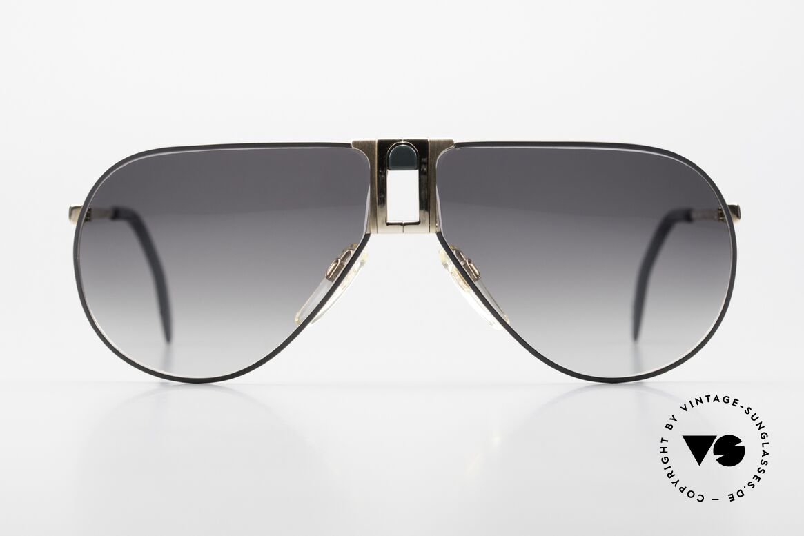 Longines 0154 1980's Aviator Sunglasses, precious frame with spring hinges (Metzler, Germany), Made for Men