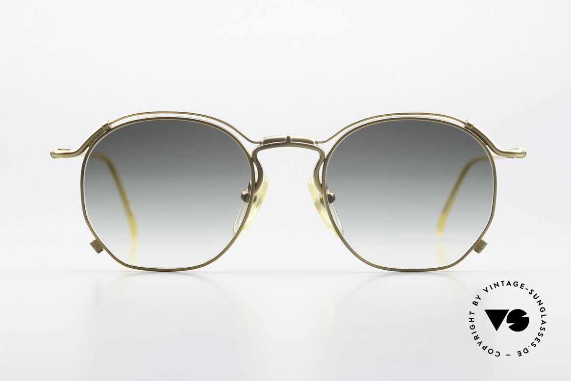 Jean Paul Gaultier 55-2171 90's Vintage Designer Shades, noble Jean Paul Gaultier 90's designer sunglasses, Made for Men and Women
