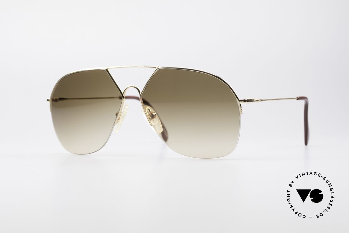 Alpina TR7 Rimless 80's Aviator Frame, rare Alpina 80's sunglasses (made in W.Germany), Made for Men