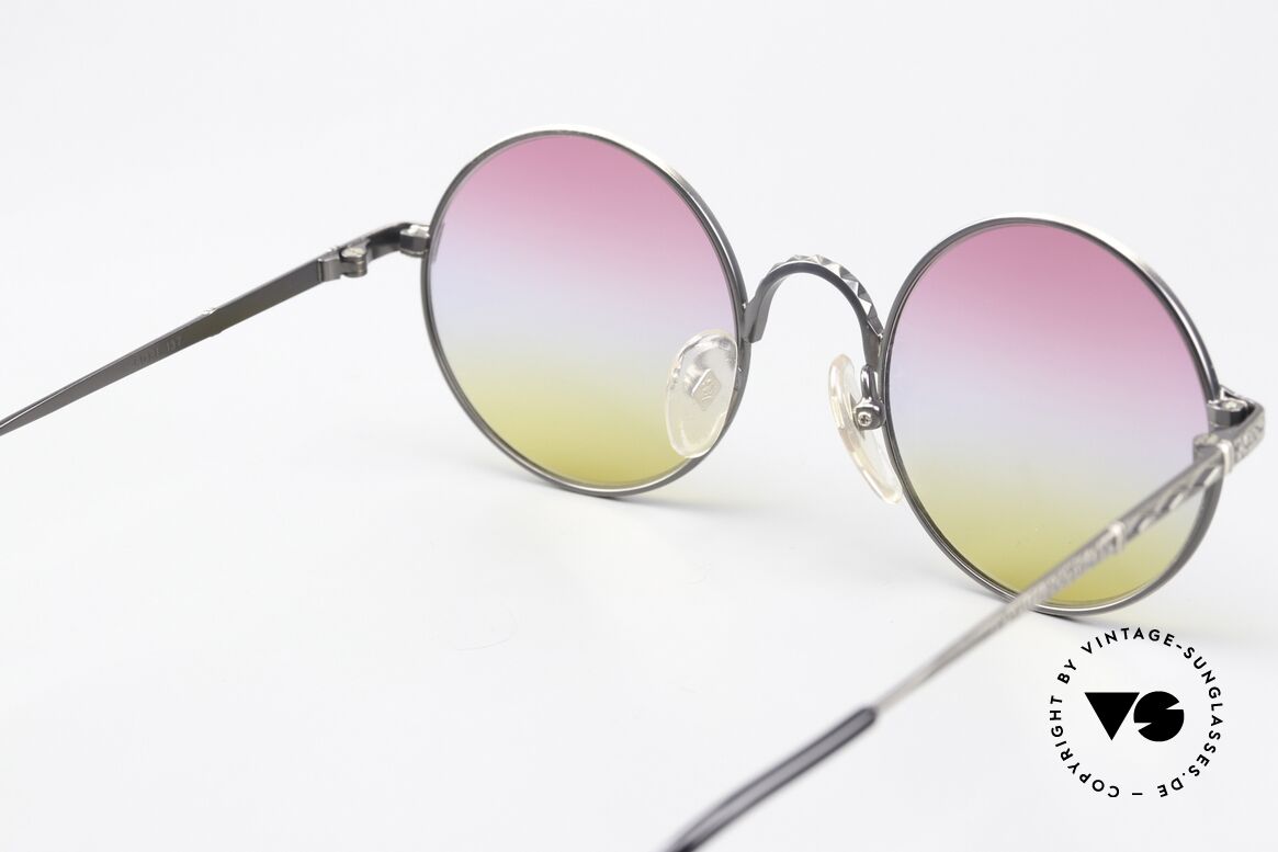 Jean Paul Gaultier 55-9671 Round Designer Sunglasses, NO RETRO shades, but an old 90s JPG Original, Made for Men and Women