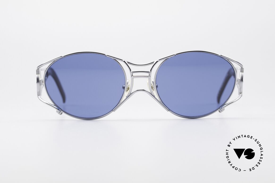 Jean Paul Gaultier 58-6101 JPG Steampunk Sunglasses, mechanical / industrial frame construction from '97, Made for Men and Women