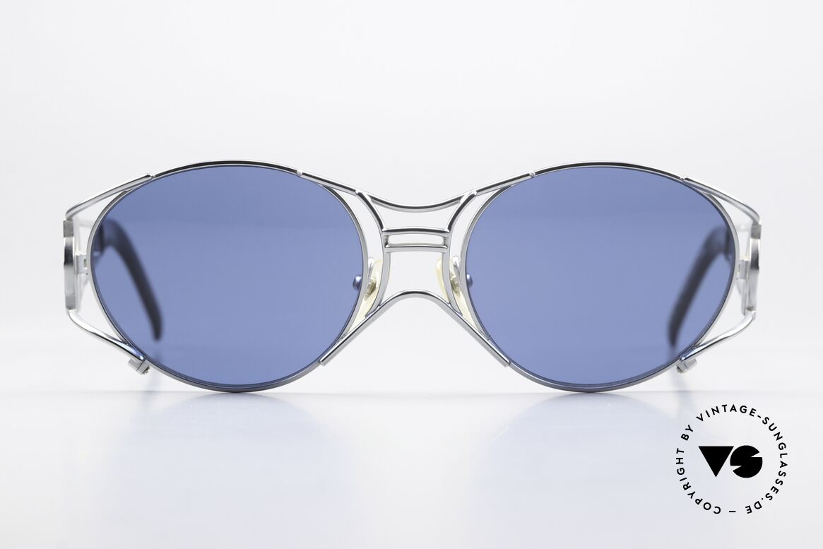 Jean Paul Gaultier 58-6101 JPG Steampunk Sunglasses, rare 90's designer sunglasses by Jean Paul GAULTIER, Made for Men and Women