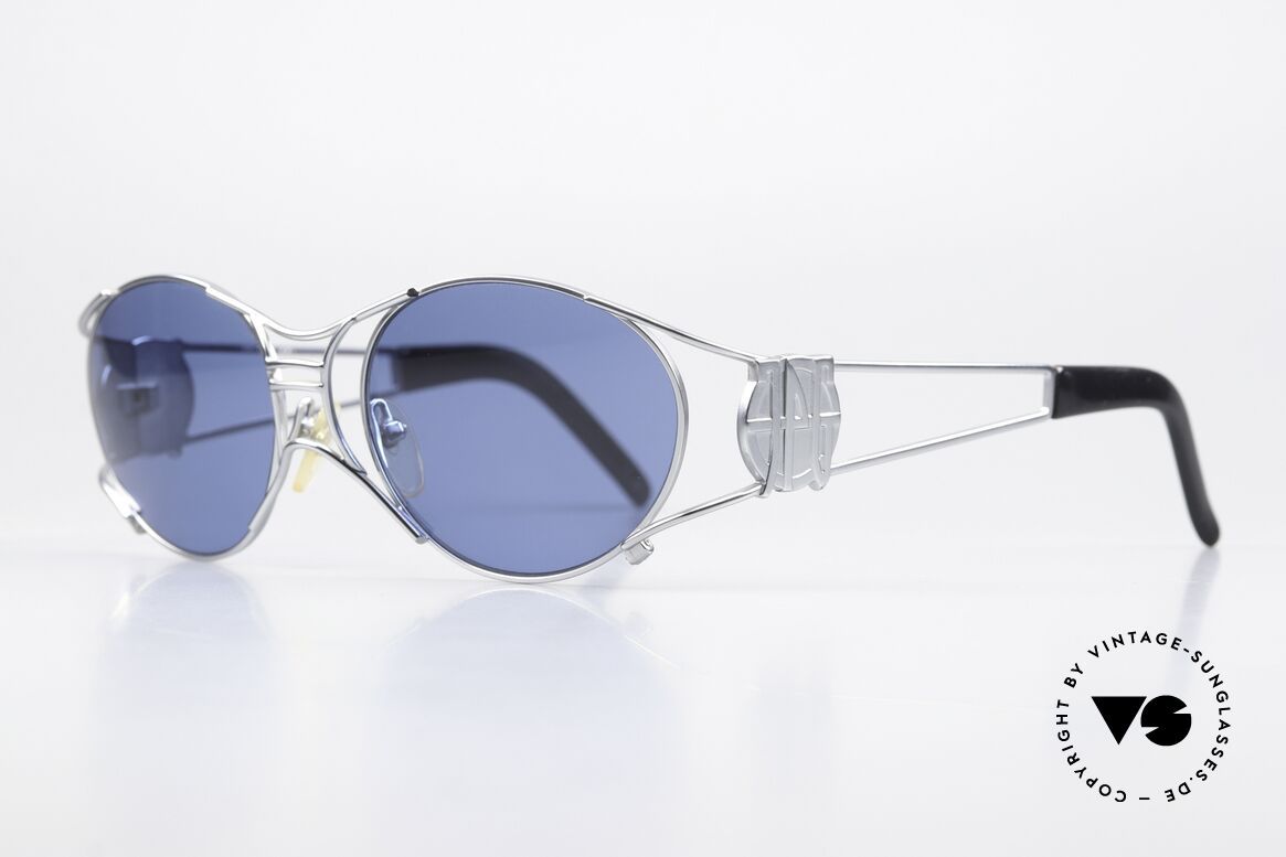 Jean Paul Gaultier 58-6101 JPG Steampunk Sunglasses, often called as "steampunk sunglasses" in these days, Made for Men and Women