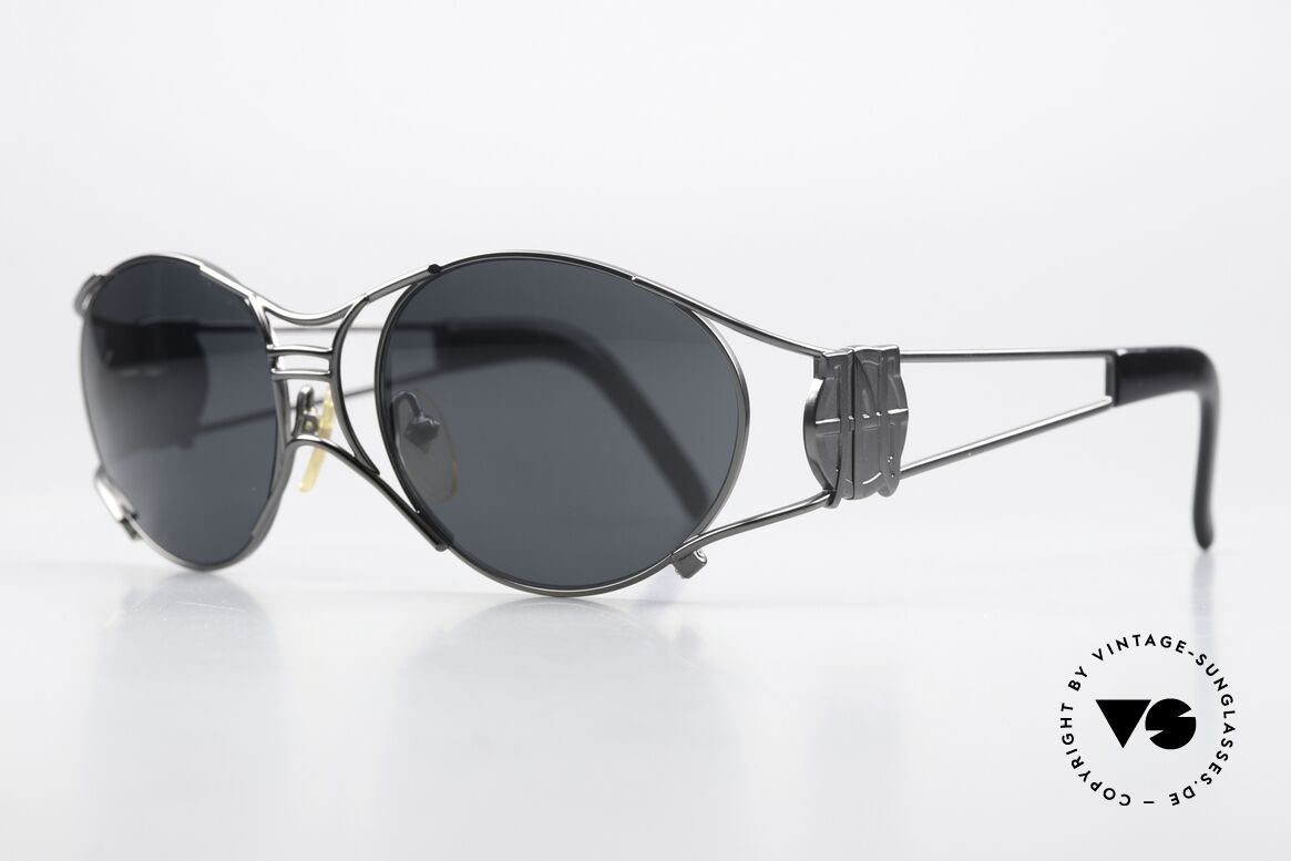 Jean Paul Gaultier 58-6101 Steampunk 90's Sunglasses, often called as "steampunk sunglasses" in these days, Made for Men and Women