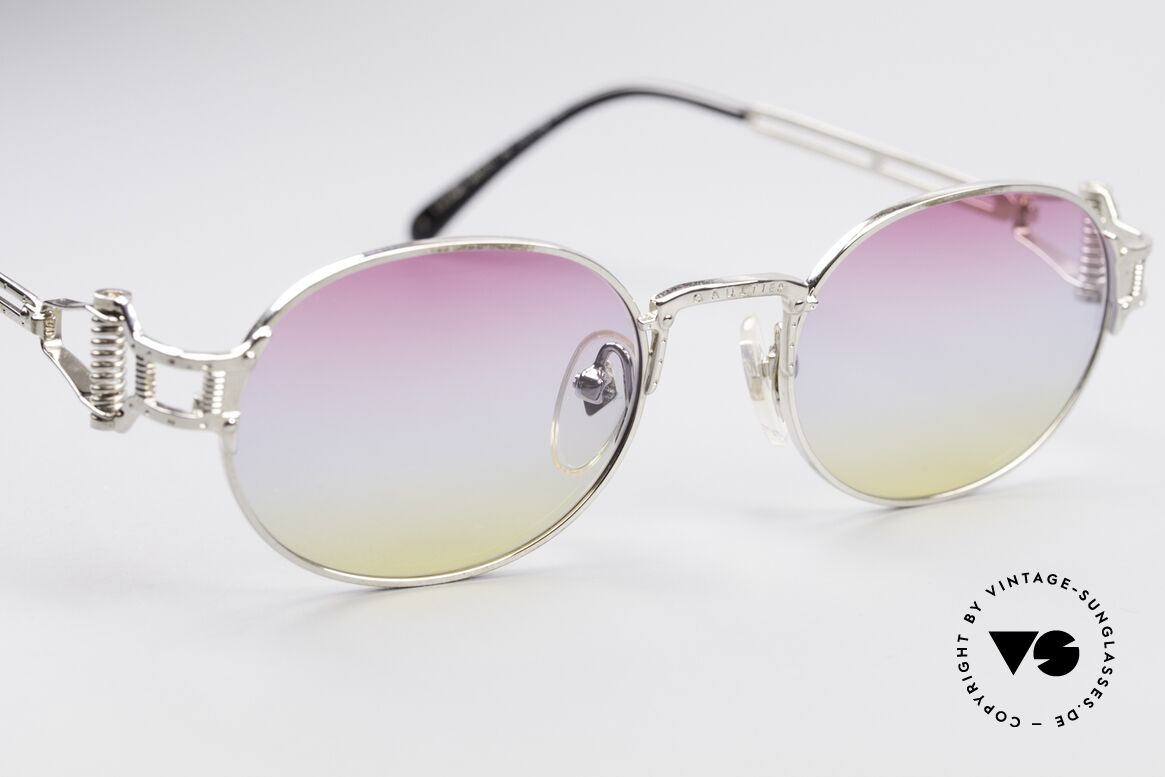 Jean Paul Gaultier 55-5110 Extraordinary Vintage Shades, unworn (like all our old 90's designer sunglasses), Made for Men and Women