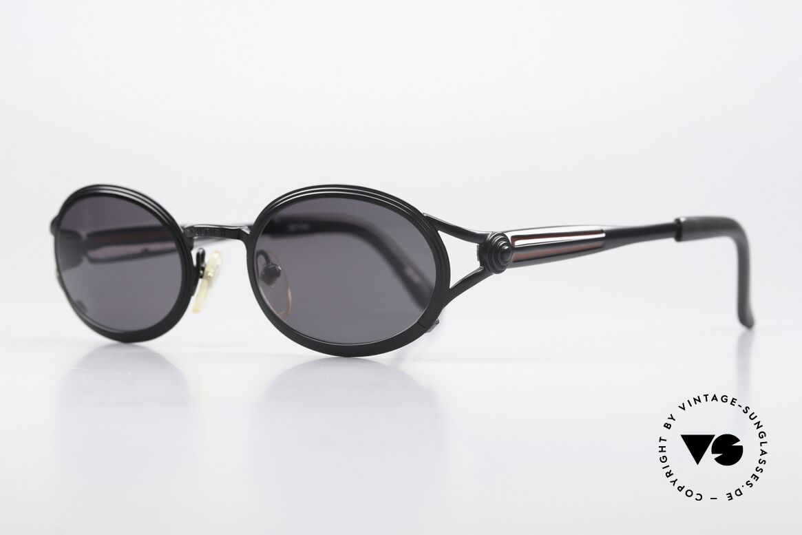 Jean Paul Gaultier 56-7114 Oval Steampunk Sunglasses, incredible PREMIUM-QUALITY - You must feel this!, Made for Men and Women