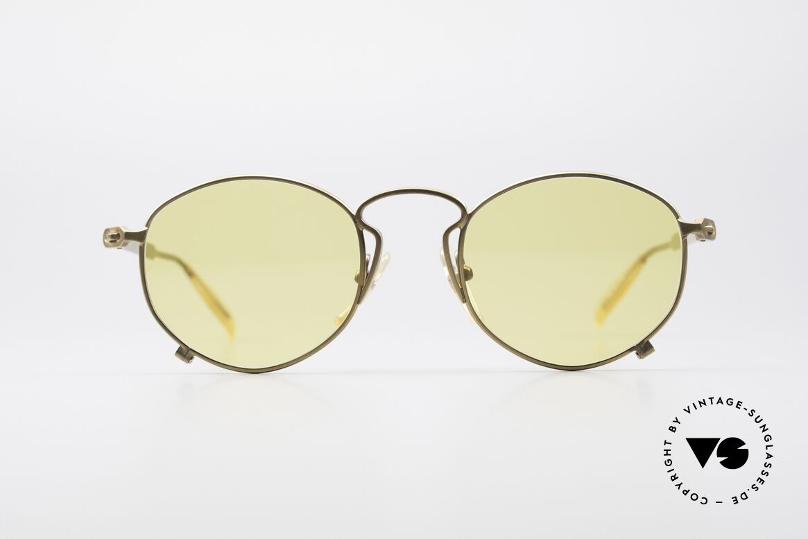 Jean Paul Gaultier 55-1171 Extraordinary Vintage Frame, interesting sunglasses by Jean Paul GAULTIER, Made for Men and Women