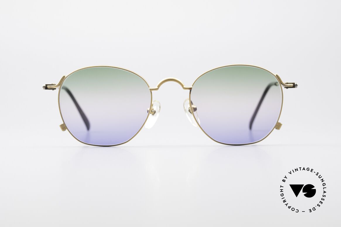 Jean Paul Gaultier 55-0171 90's Panto Sunglasses, designer sunglasses by Jean Paul Gaultier from 1998, Made for Men and Women